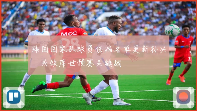韩国国家队球员伤病名单更新孙兴慜或缺席世预赛关键战